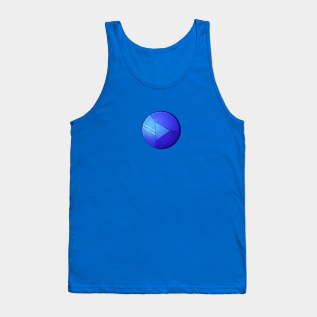 Sapphire's Gem Tank Top by Wyrielle